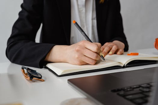 A well-organized planner for academic tasks