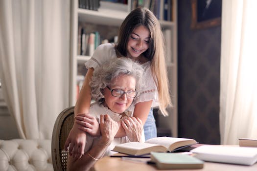 image of an academic enjoying family time