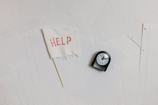 Image of an academic calendar with marked deadlines